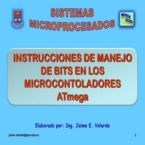 13 Instrucciones de manejo de bits | PPTX