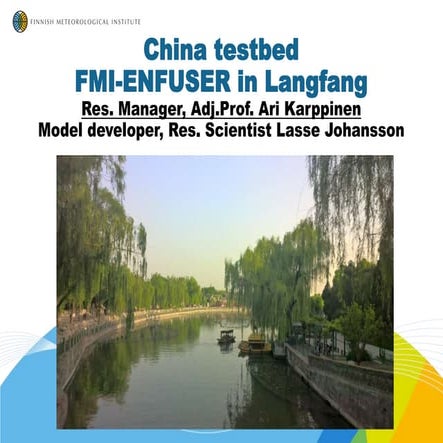 Air quality challenges and business opportunities in China: Fusion of environ...