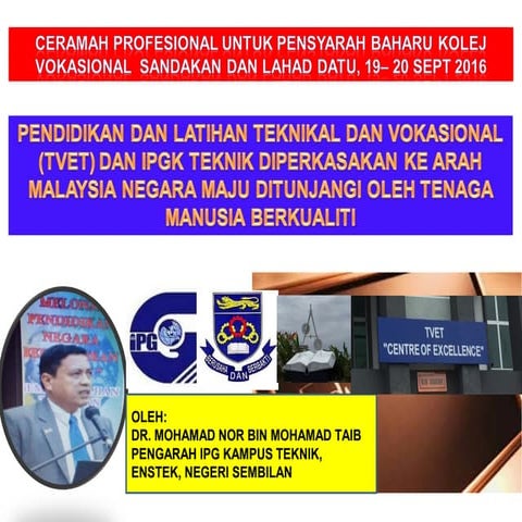 13 (KV Sandakan Pendidikan  TVET untuk Pembangunan Negara)