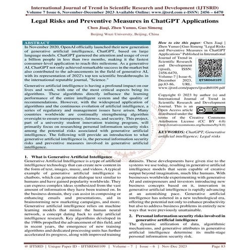 Generative AI Ethics: a Comprehensive Safety and Regulation Framework | PDF