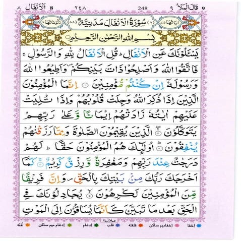 Surah Al Anfal