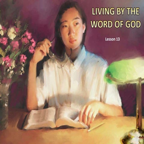 13 living by the bible