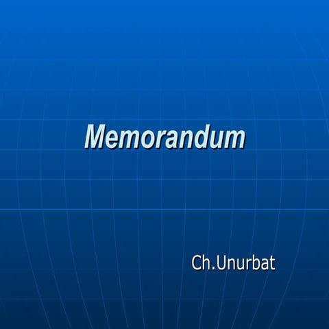 13 Memorandum Unuruu