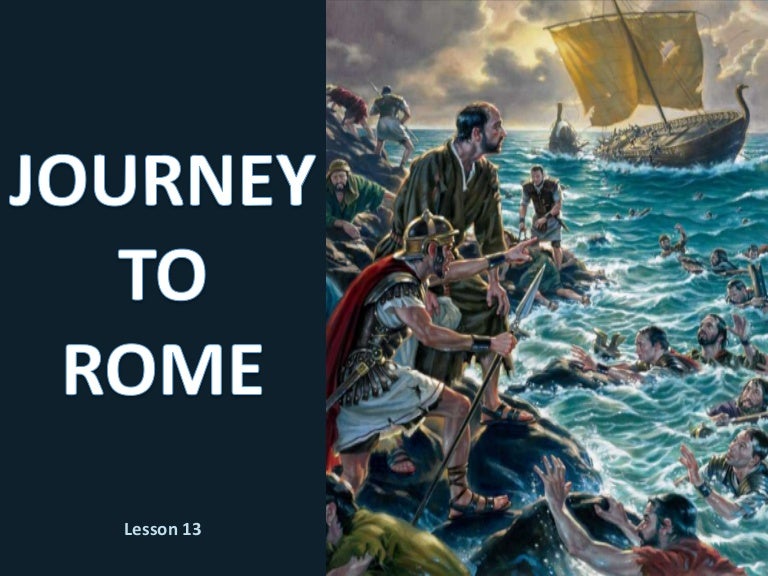 13 paul journey to rome