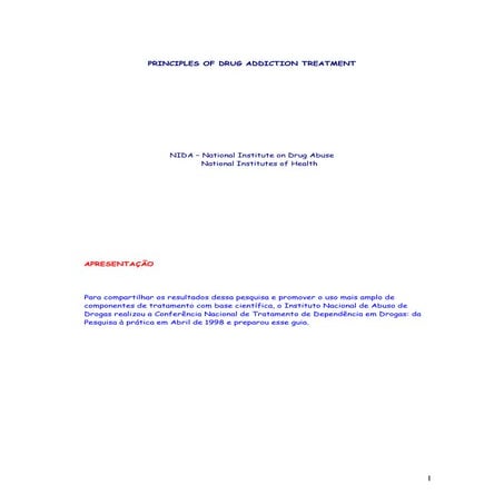 13 princpios nida | PDF