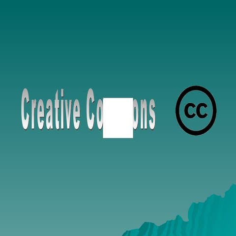 Usos y características Creative Commons