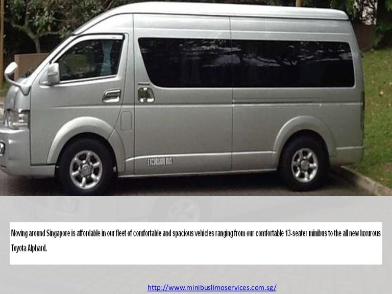 13 Seater Passenger Van Hire Singapore