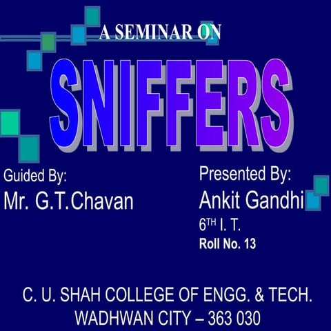 13_Sniffers.ppt presented by indian mans