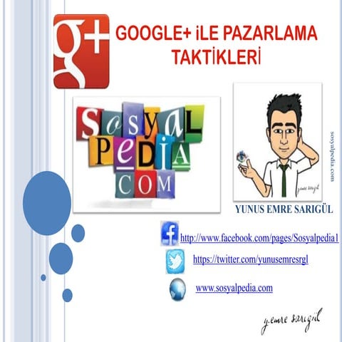 Google+ ile pazarlama taktikleri [sosyal medya] 