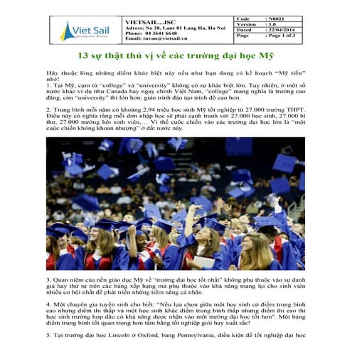 13 sự thật thú vị về các trường đại học Mỹ