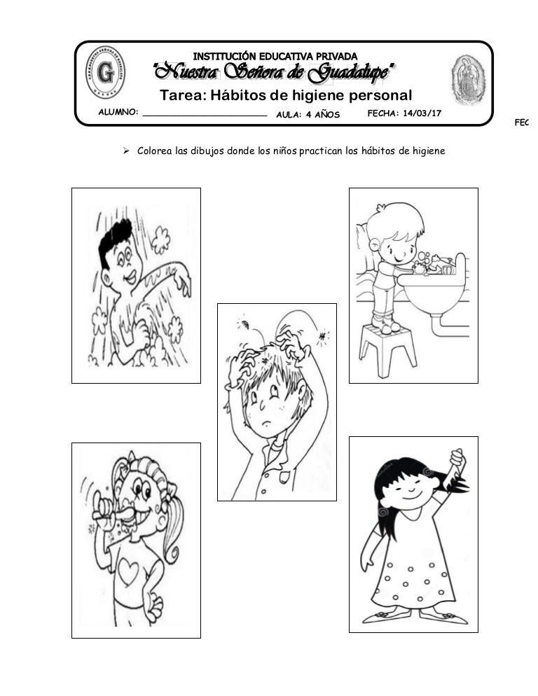 13 Tarea Habitos De Higiene Personal