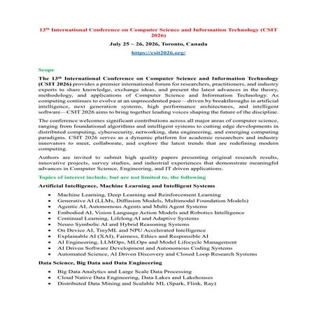 13th International Conference on Computer Science and Information ...