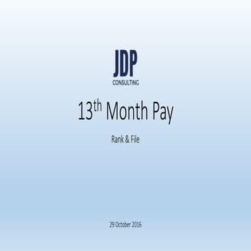 13th Month Pay