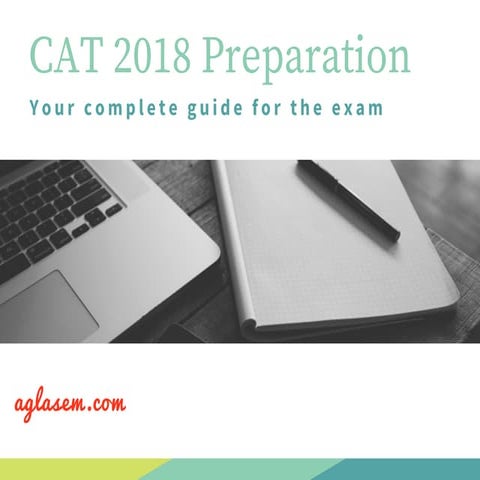 CAT 2018 Preparation Tips