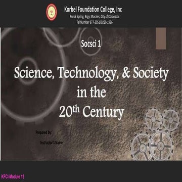 13th week - Genetically Modified Organisms Science, Health, and Politics (Int...