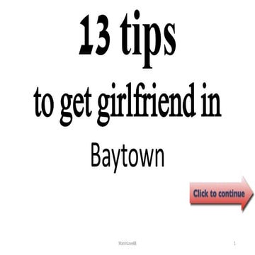 13 tips to get girlfriend in baytown