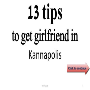 13 tips to get girlfriend in kannapolis