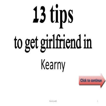 13 tips to get girlfriend in kearny