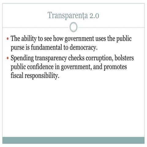 Transparency 2.0 | PDF
