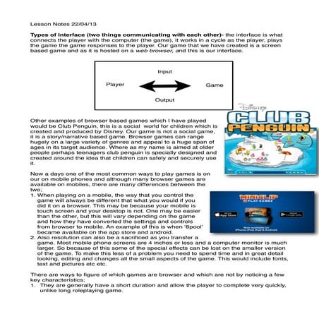 13 types of interface