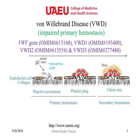 von willebrand disease.ppt