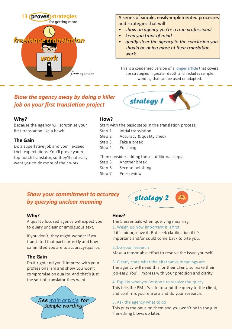 13 ways to get more freelance translation jobs from agencies