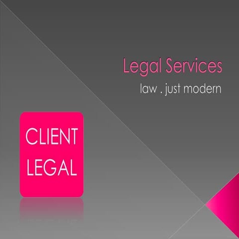 Client Legal Presentation | PPTX