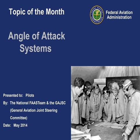 Topic of the Month (14-05): AOA Systems