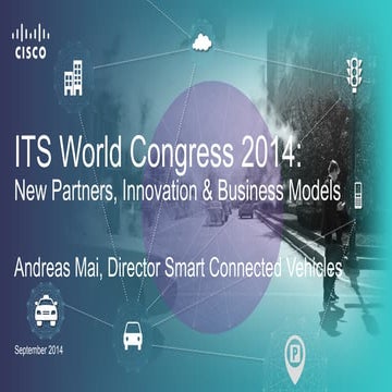 IoE = New Partners & Business Models @ ITS World Congress 2014