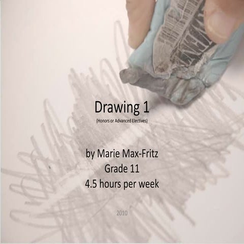 Drawing Curriculum Grade 11 by Marie Max-Fritz, 2011