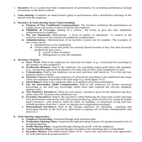 Incentive systems | PPTX