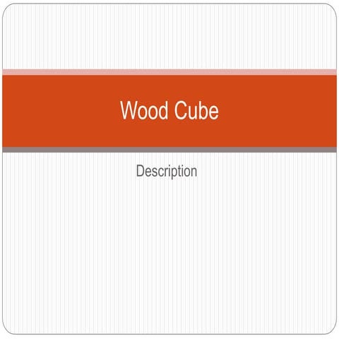 Low Jia Cheng Wood Cube