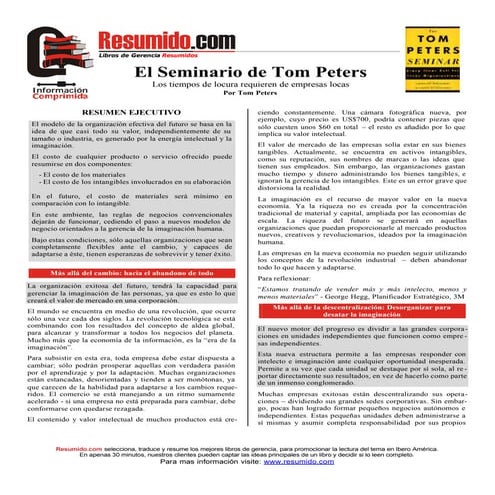 excelencia tom peters