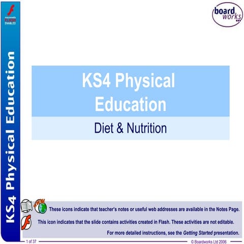 PHYSICAL EDUCATION 11 - Diet and Nutrition | PDF