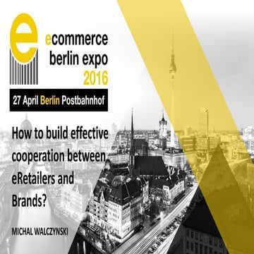 E-commerce Berlin Expo - Michal Walczynski - Samsung