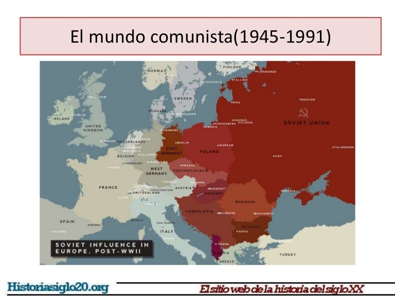 El mundo comunista durante la guerra fría