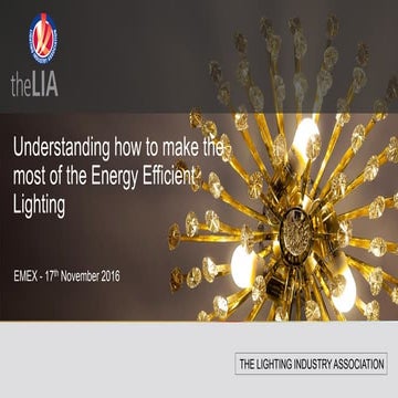 Energy Efficiency through Lighting has ‘come of age’ – it’s time to make the ...