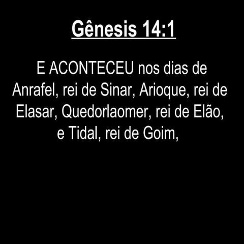 GÊNESIS 14