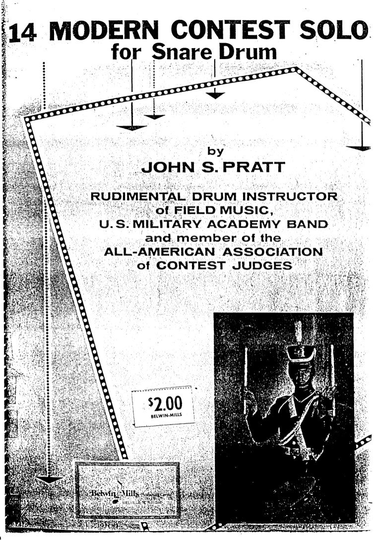 14.modern.contest.solo.for.snare.drum john.s.pratt