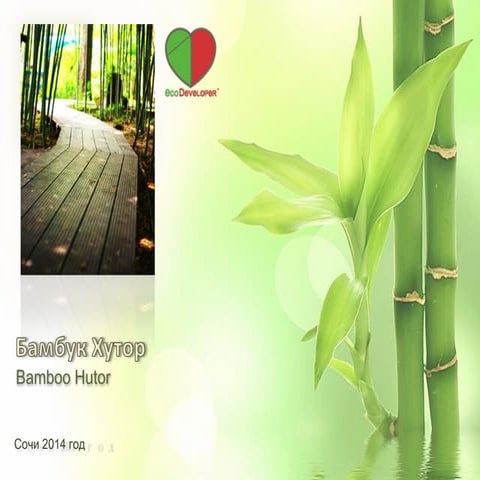 Презентация первого эко-гостевого дома Бамбук хутор