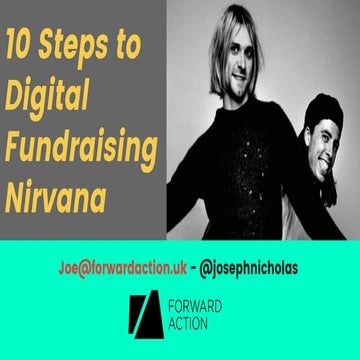 10 Steps to Digital Fundraising Nirvana | Small charities communications conf...