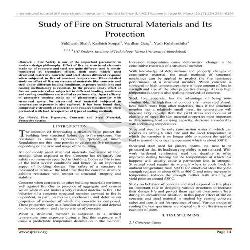 Study on the fire resistant design of reinforced concrete flexural ...
