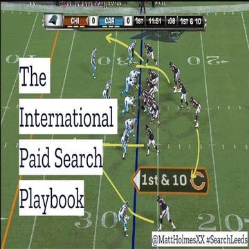 SearchLeeds 2018 - Matt Holmes - Distrelec - The International Paid Search Pl...