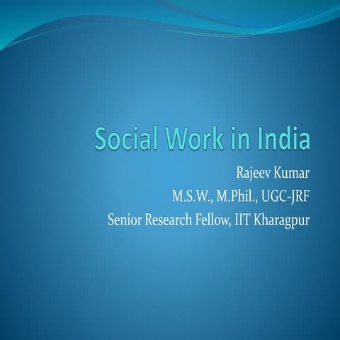 14.social work in india