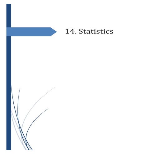 14. Statistics