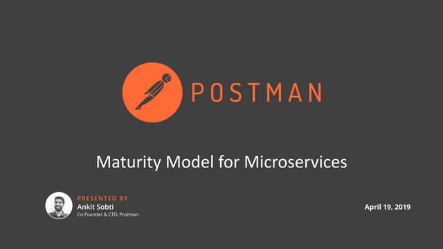 APIdays Singapore 2019 - Maturity model for Microservices: Untangling a Big B...