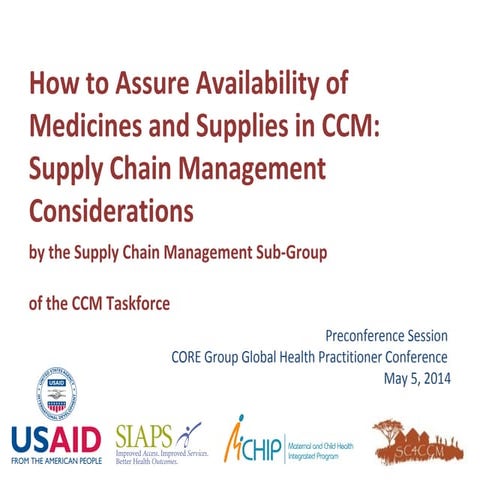 Latest Learning and Resources for iCCM_Briggs