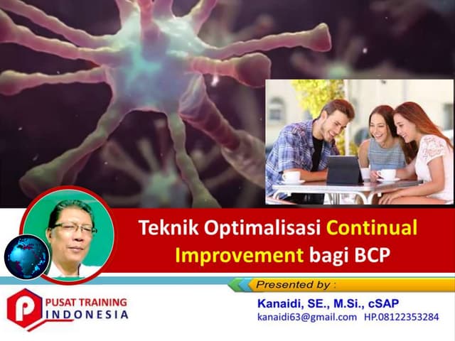 Teknik Optimalisasi Continual Improvement bagi BCP _ Materi Training BCMS (with ISO 22301)