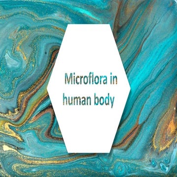 Microflora in human body