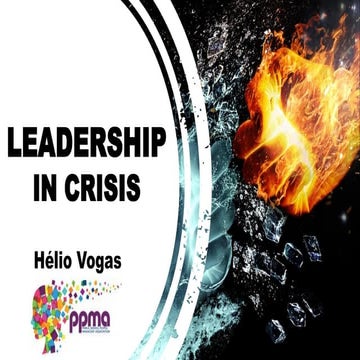 Leadership in Crisis - Helio Vogas, Risk & Leadership Keynote Speaker